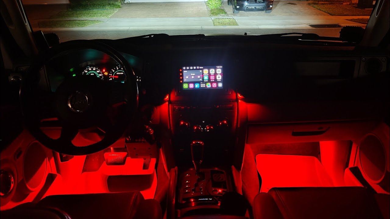 Jeep Commander XK - NEW Interior LEDs!!