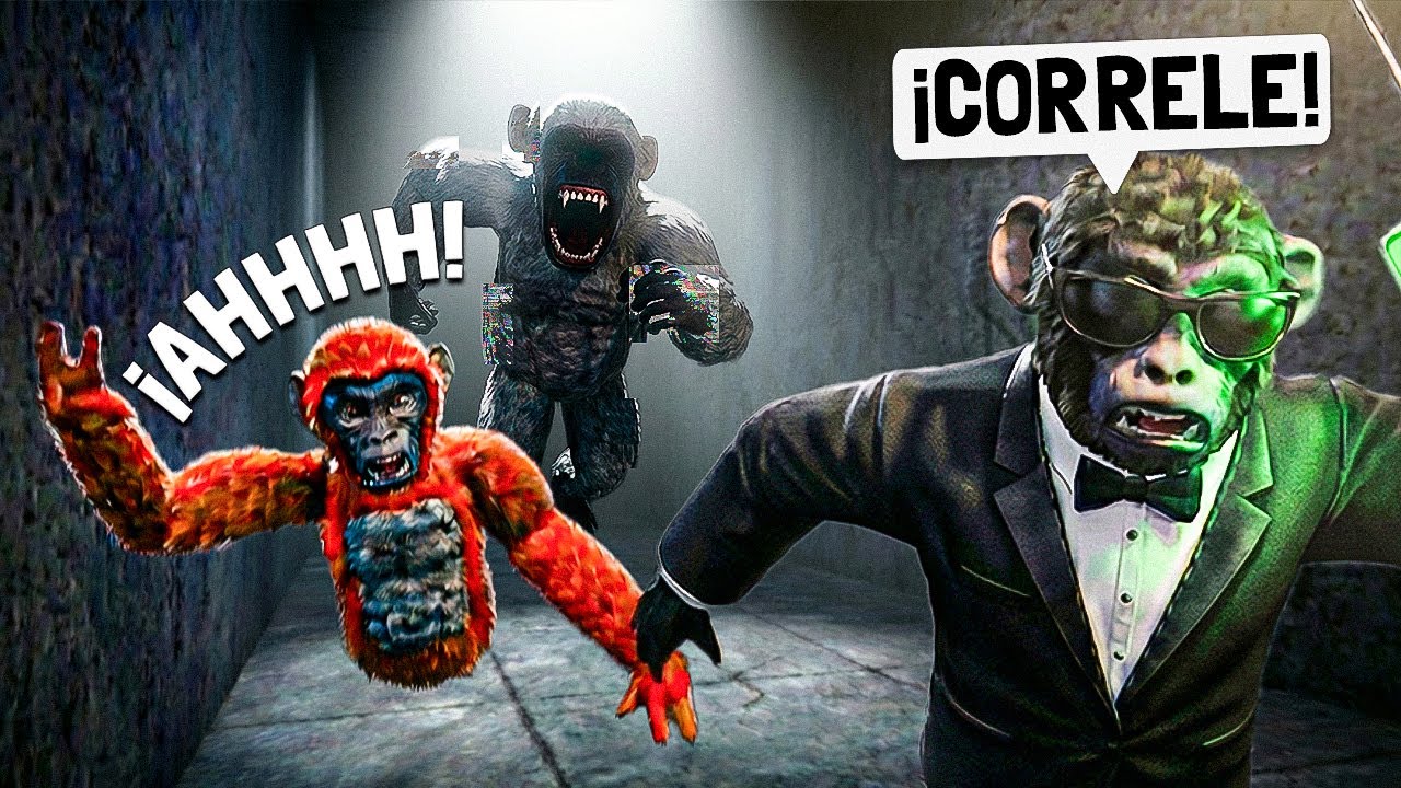 Los MONOS de NEGRO despertaron a GUS 💀 | Lethal Ape Roblox