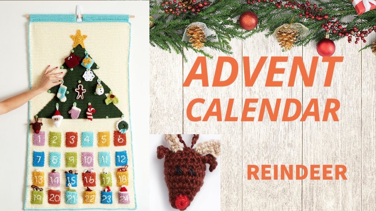 Crochet Reindeer Ornament | EASY | The Crochet Crowd