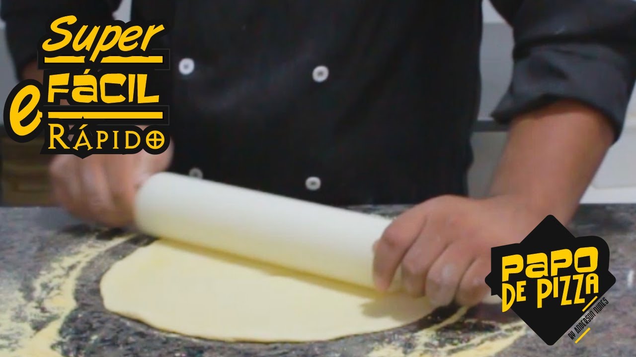 Abrir Massa de Pizza | Com o Rolo | Fácil e Rápido