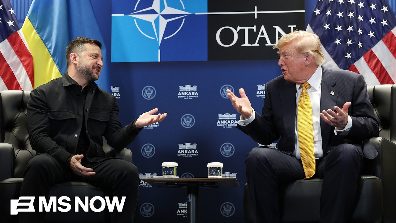 President Trump meets with Ukrainian President Zelenskyy