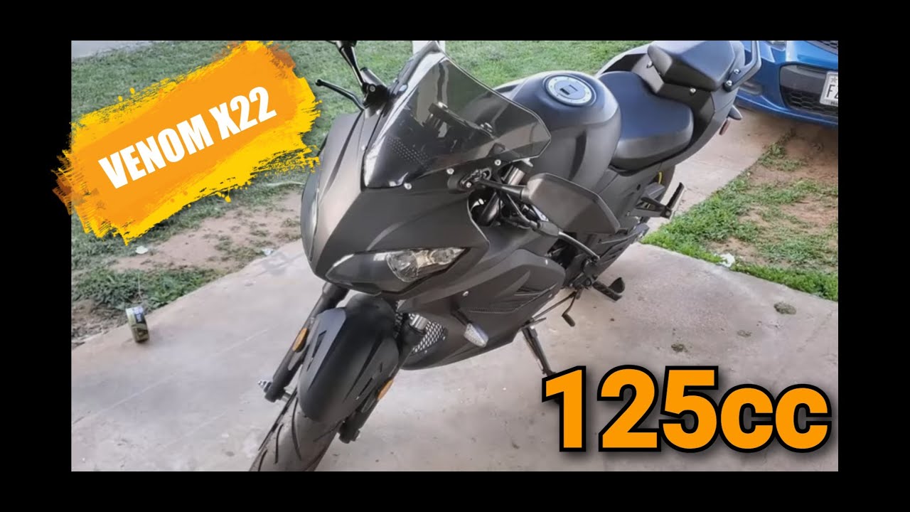 Обзор мотоцикла Venom X22 125cc 4-тактный
