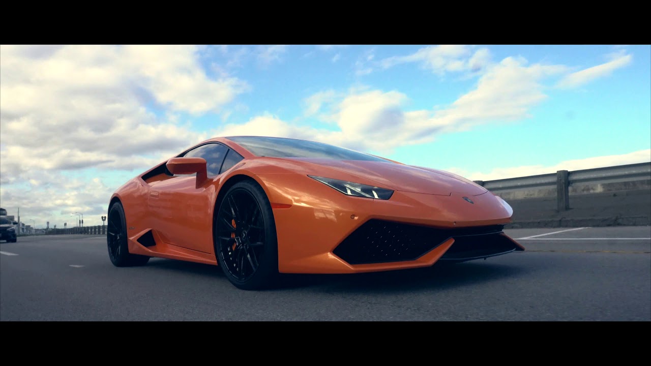 Orange Lamborghini Huracan!