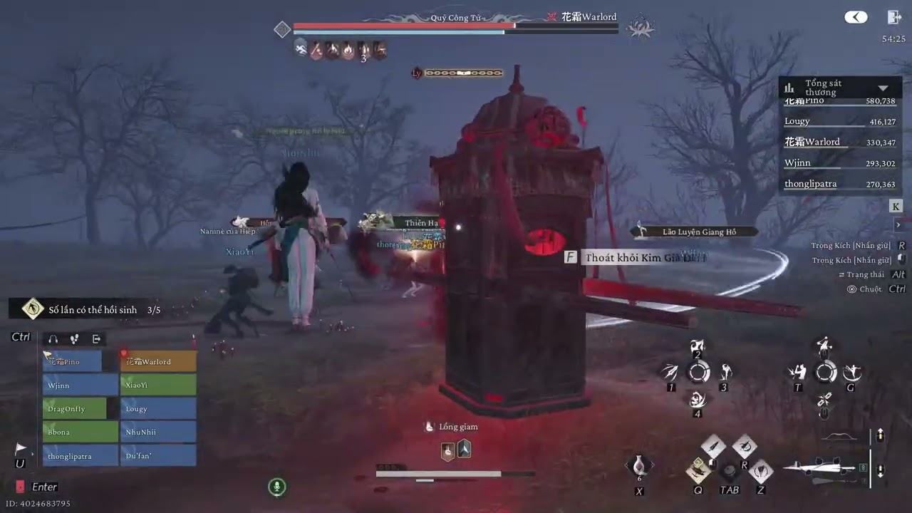 Where wind meet: Boss 10 Guild VNH (Đồng Bi Hồng Trần KIếp / Sorrow of Mortalbound)