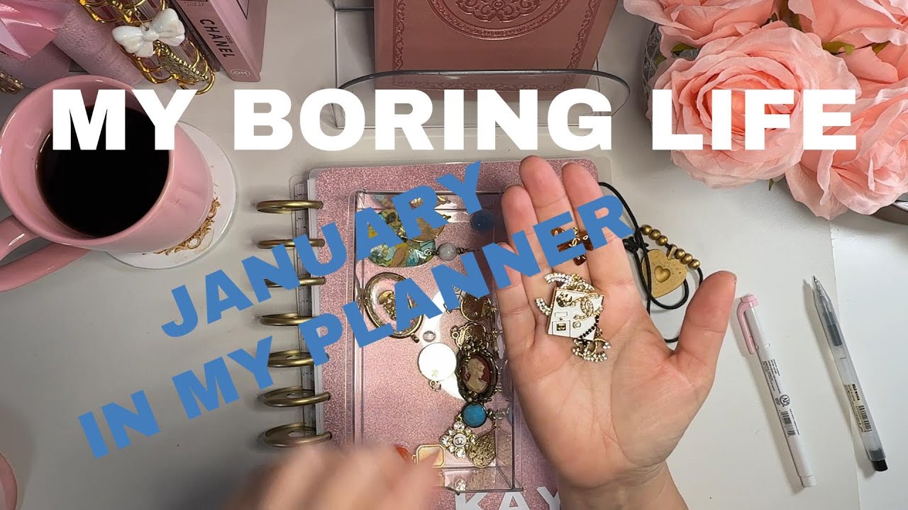 The Realities of My Boring Life | January in My Planner | P.S. Boring is Okay!
