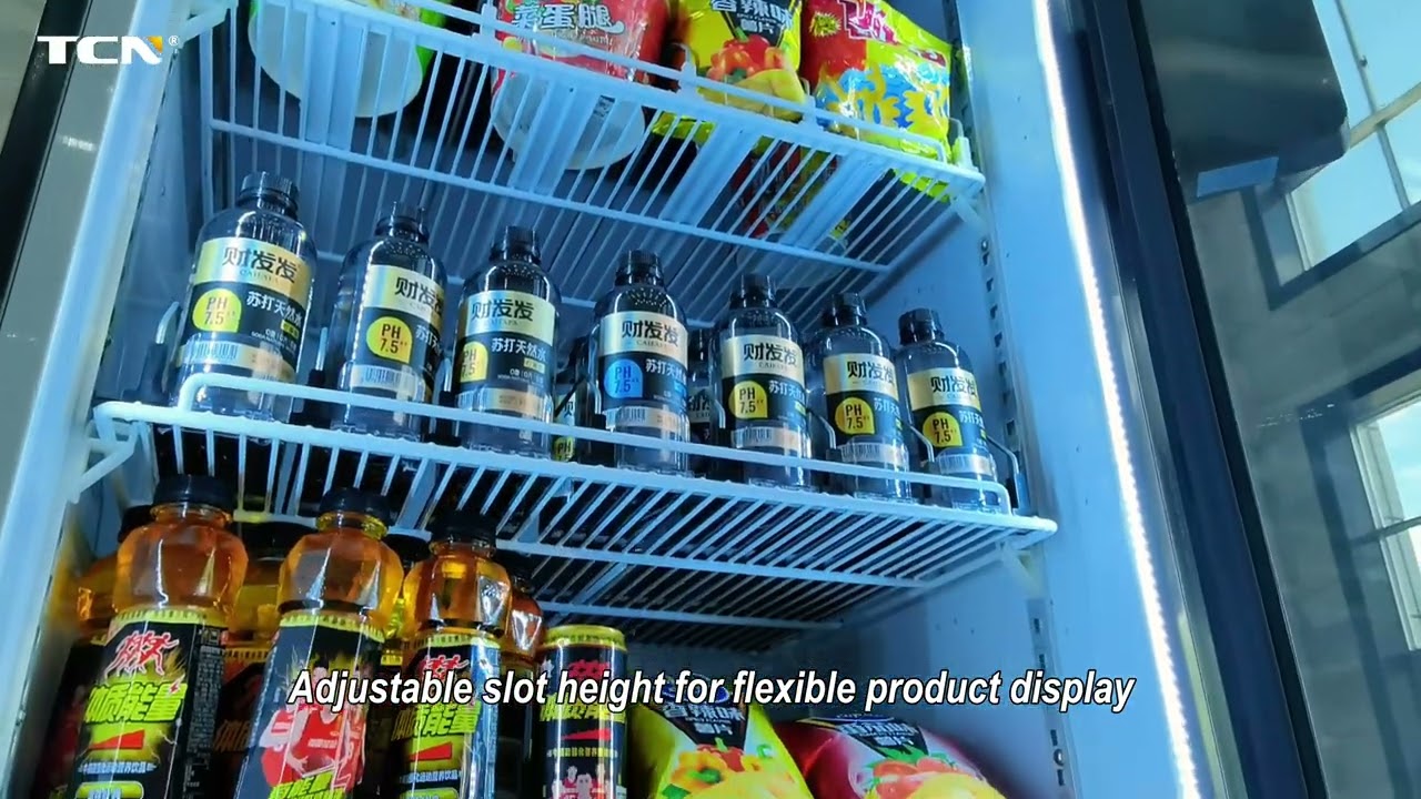 TCN AI vending machine&mdash;grab and go, as easy as opening your fridge#vendingmachine #vendingsolutions