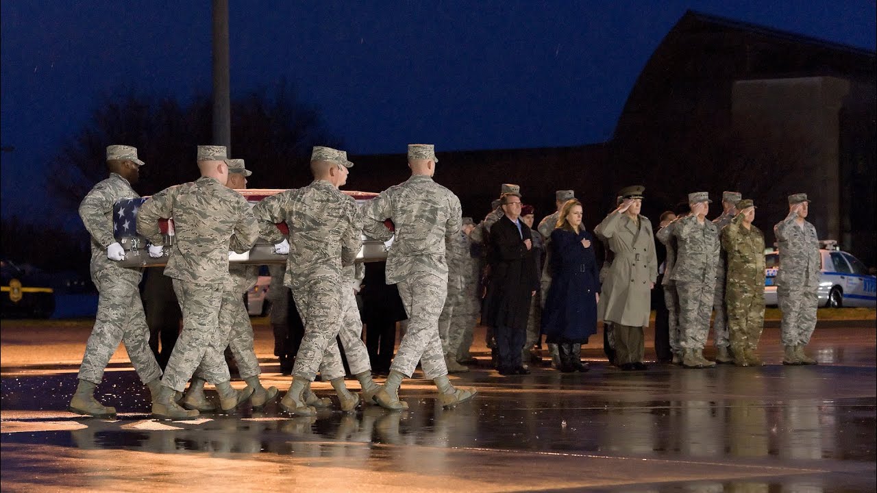 USAF SSGT Chester McBride Dignified Transfer