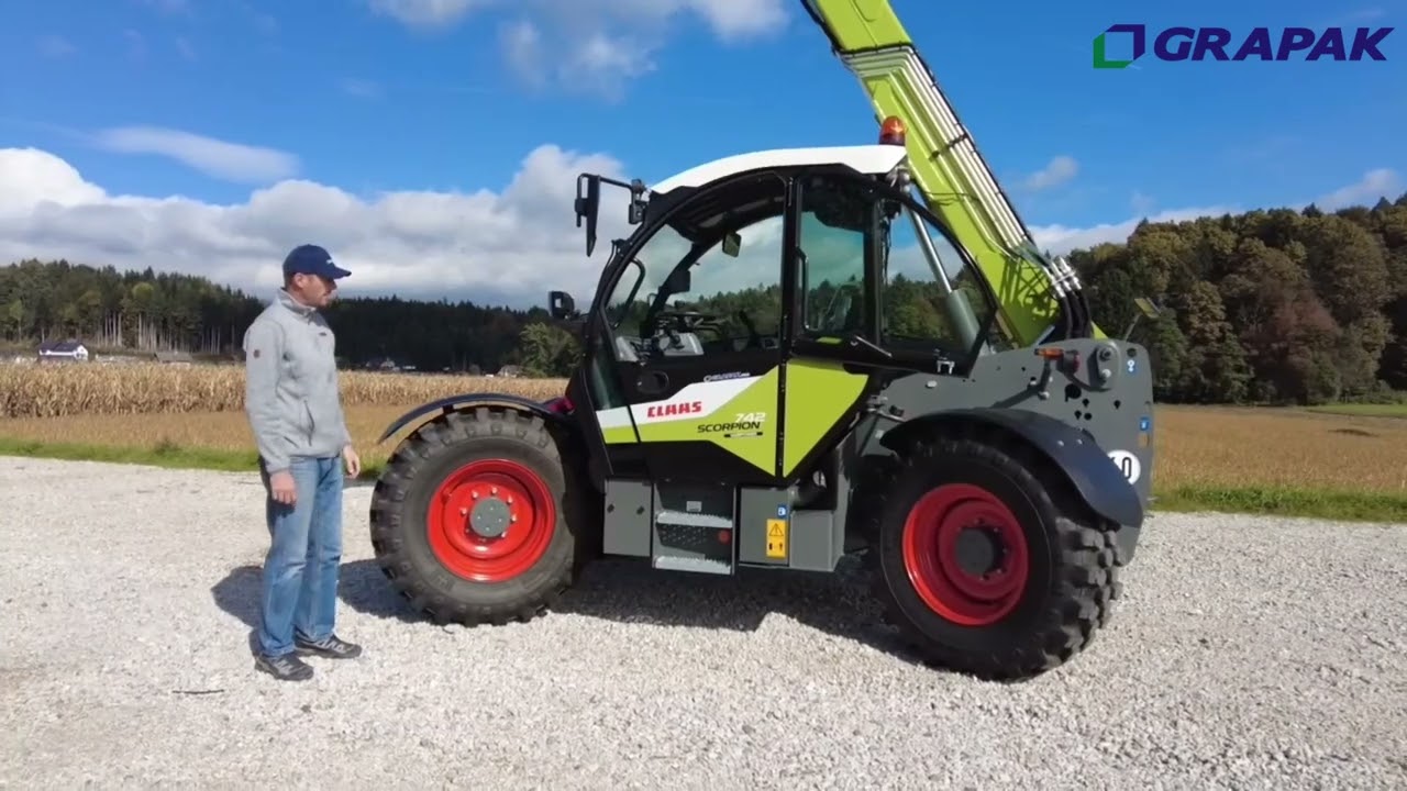 Teleskopski nakladalnik CLAAS SCORPION 742