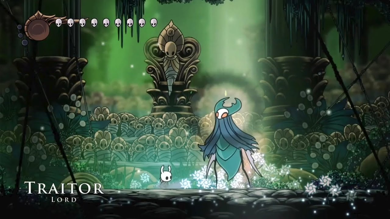 Traitor Lord attuned, ascended, radiant gameplay - Hollow Knight