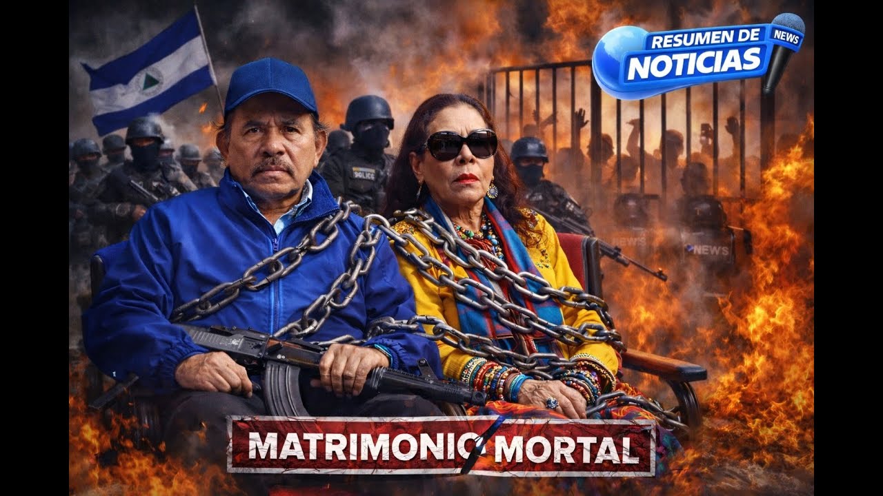 Nicaragua bajo terror: el matrimonio Ortega Murillo y la dictadura más brutal del régimen sandinista