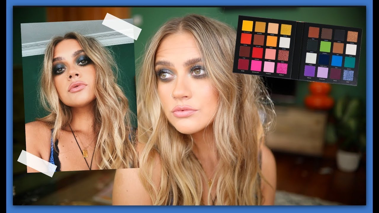 GRUNGE GLAM MAKEUP TUTORIAL FT. MMMMITCHELL PALETTE! | EmmasRectangle