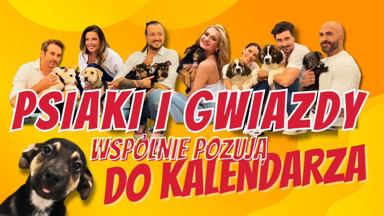 PNW#17 Kto lepiej pozuje - psiaki czy gwiazdy? Kulisy sesji do Kalendarza Gwiazd Angeliki Wątor '24