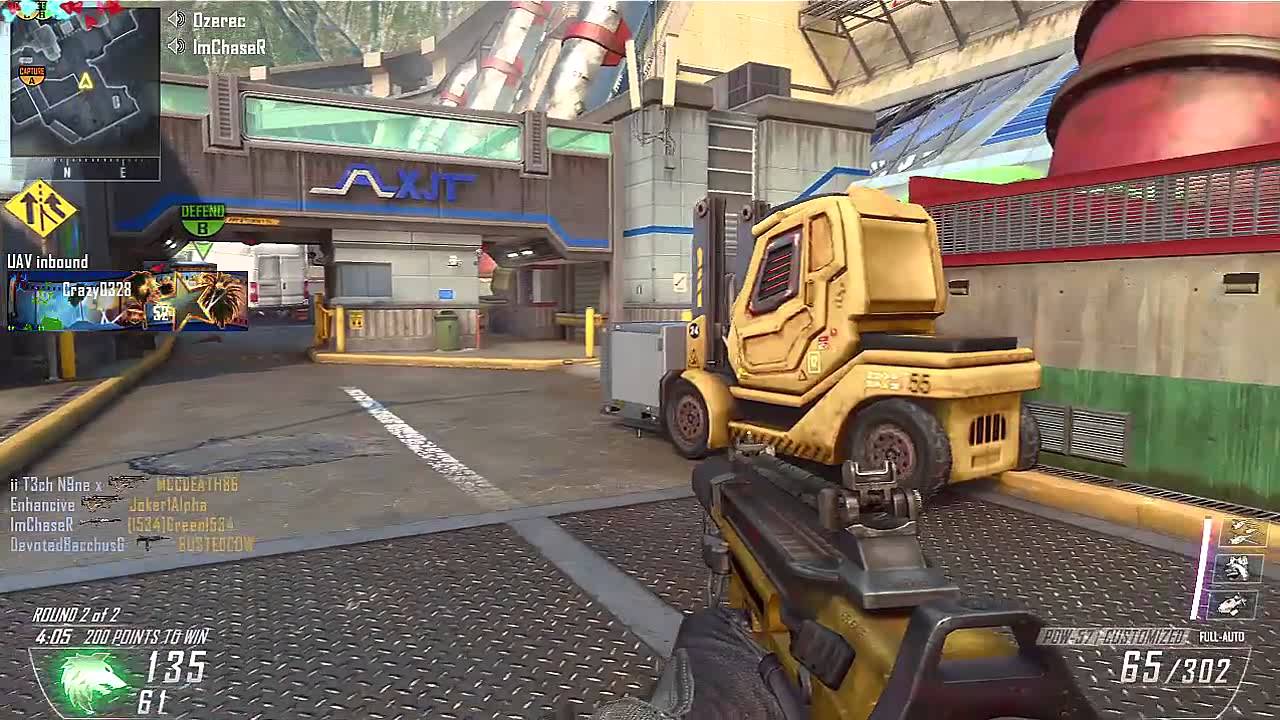 Black Ops 2: Геймплей с DLC 113-4 Hydro и пистолетом-пулеметом PDW