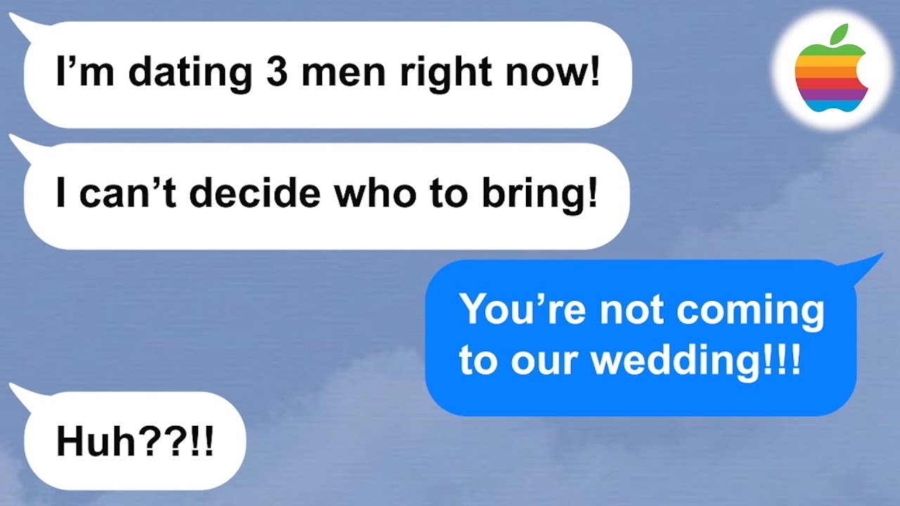 【Apple】Crazy future MIL is dating 3 men at once and wants to bring them all to my wedding.
