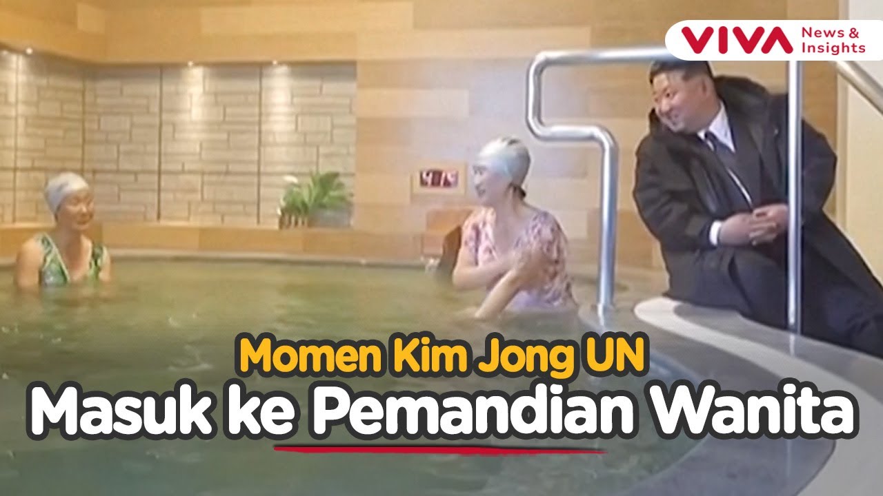 Sambil Ketawa, Kim Jong Un Masuk ke Pemandian Resor yang Pernah Ia Kritik