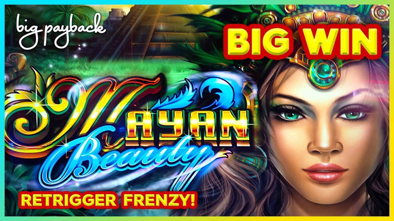 RETRIGGER FRENZY → BIG WIN! Mayan Beauty Slot - AWESOME AINSWORTH!