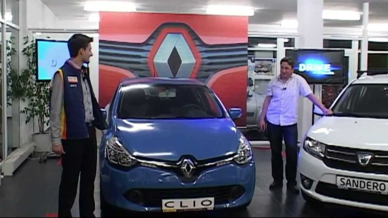 DRIVE magazín - Renault Clio vs. Dacia Sandero