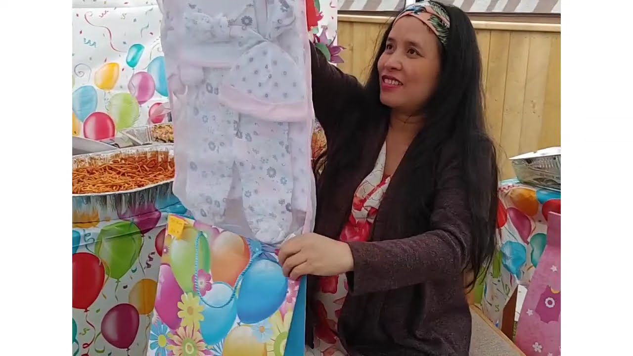 Unboxing Gift of our coming baby girl# BABY SHOWER