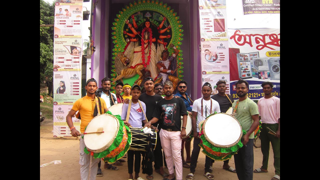NABADWIP RASH YATRA 2023 TASA 4 JAY MATA DI DHOL TASA @ কর্ম মন্দির ক্লাব দেয়ারাপাড়া ।