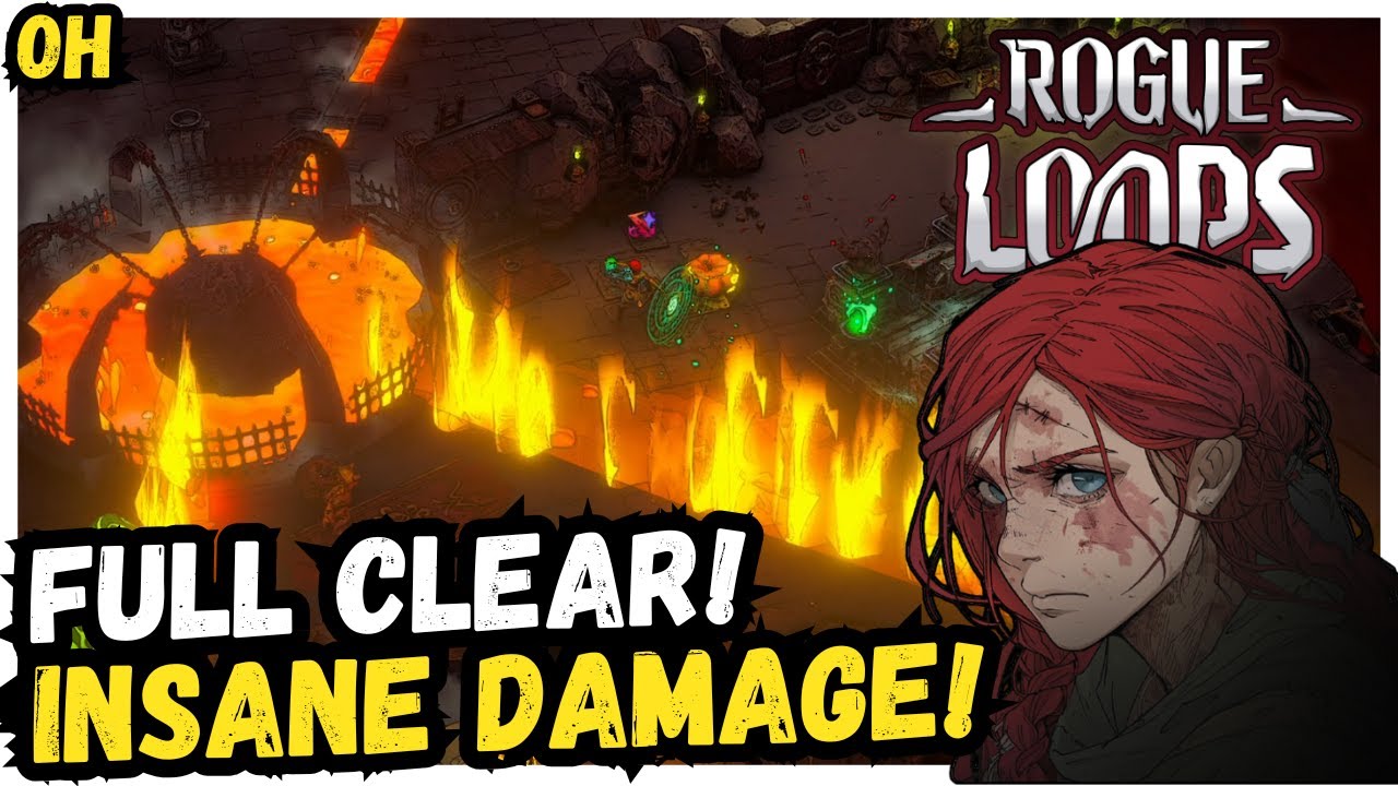 FULL Clear With INSANE Damage!! Rogue Loops!