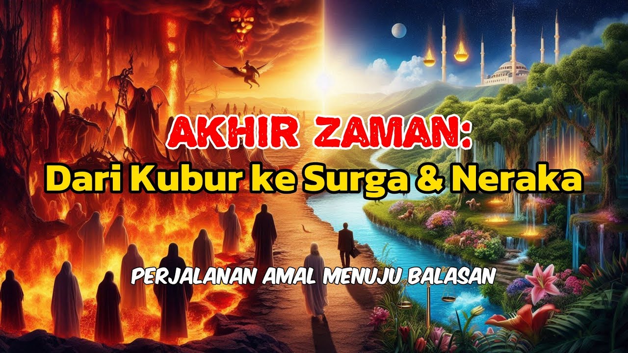 Akhir Zaman dan Kiamat: Tiupan Sangkakala, Hisab, Shirath, Surga & Neraka