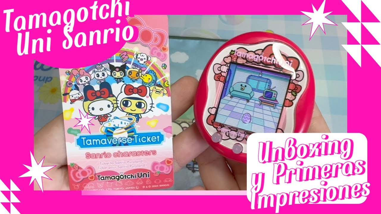 Распаковка и первые впечатления от Tamagotchi Uni Sanrio Edition