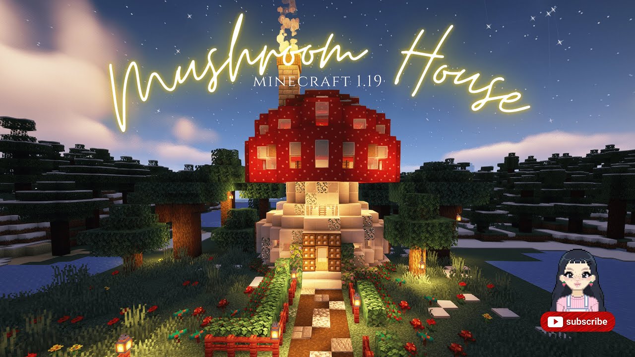 Minecraft: Cottagecore Mushroom House