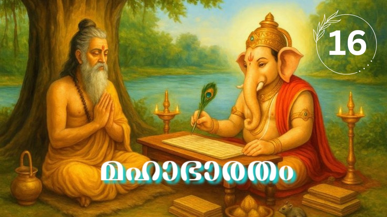 16 #മഹാഭാരതം I ഖാണ്ഡവവനദഹനം  #Mahabharatham