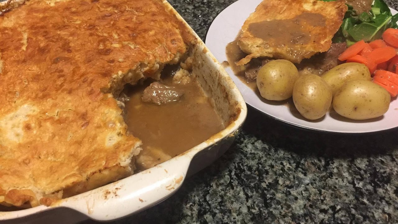 Suet Pastry Steak and Ale Pie with Jam Roly Poly!