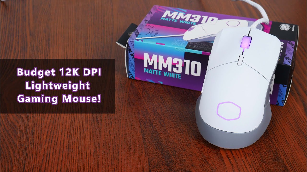 Budget Lightweight Wired Gaming Mouse - Cooler Master MM310