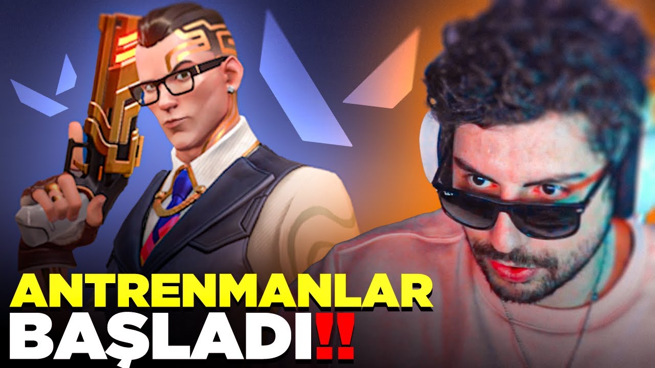 ANTRENMANLAR BAŞLADI! VALORANT 5vs5 w/Katman Ekibi | HYPE