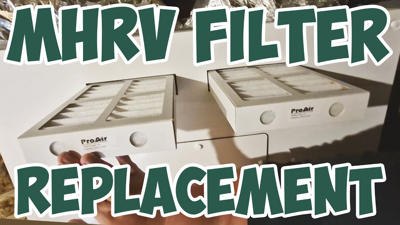Mechanical Ventilation with Heat Recovery (MVHR) Filter Replacement -  ProAir