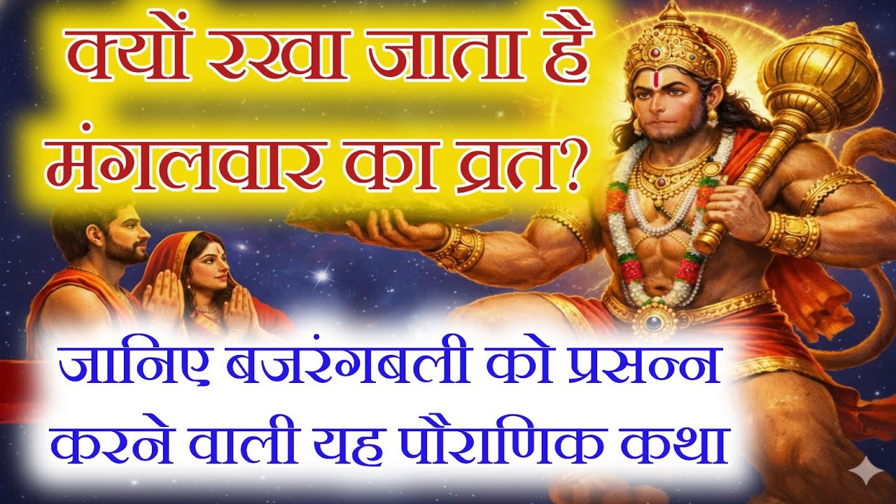क्यों रखा जाता है मंगलवार का व्रत? जानिए बजरंगबली को प्रसन्न करने वाली यह पौराणिक कथा