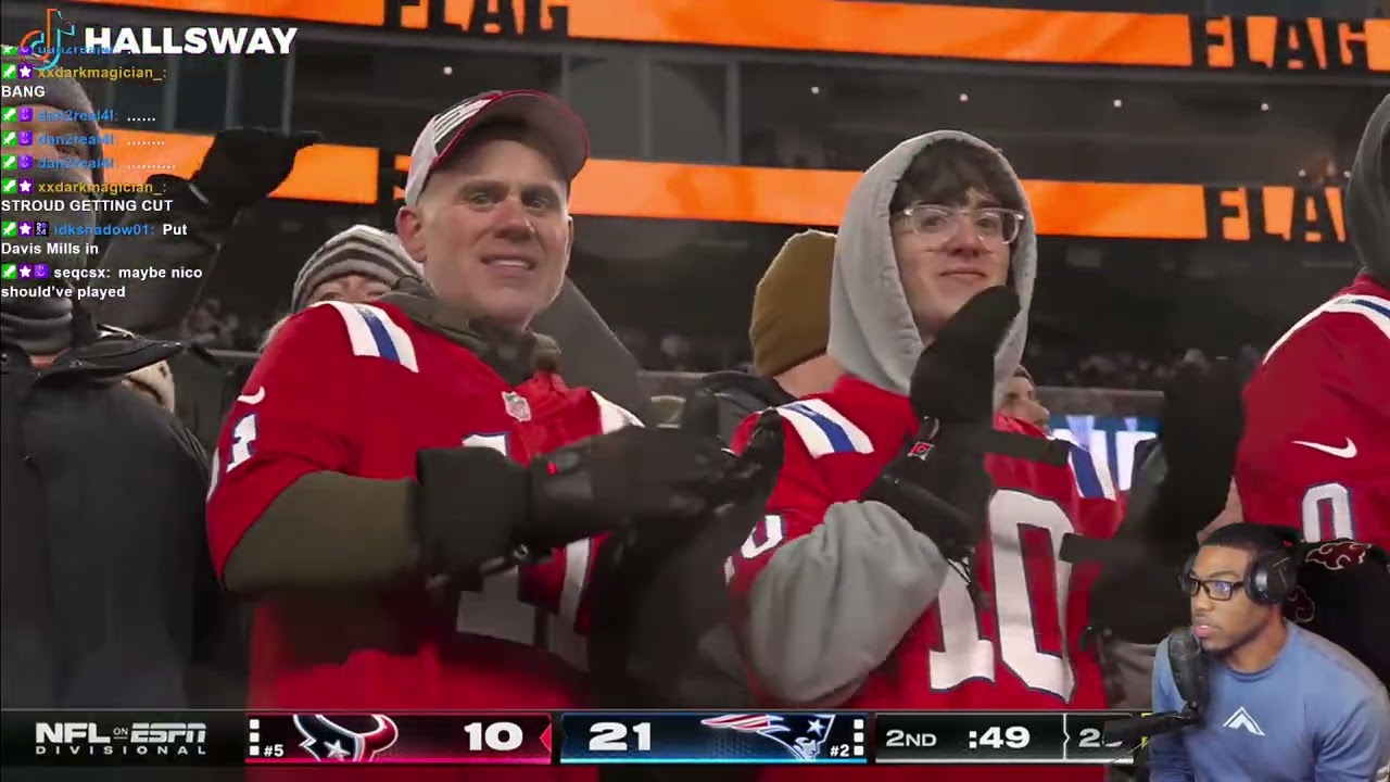 Texans vs Patriots Divisonal Round Highlights Reaction
