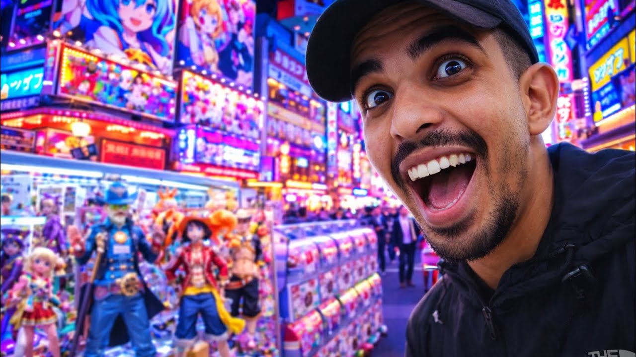 يوم كامل في عالم الأنمي والفيغرز باليابان أكيهابارا 😍🇯🇵