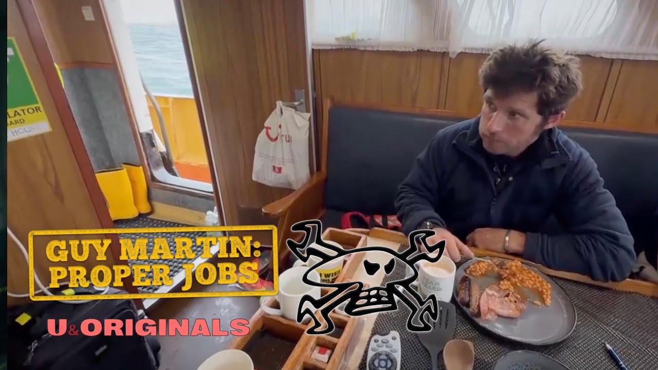 Guy thinks he can boss trawler sea sickness | Guy Martin's Proper Jobs