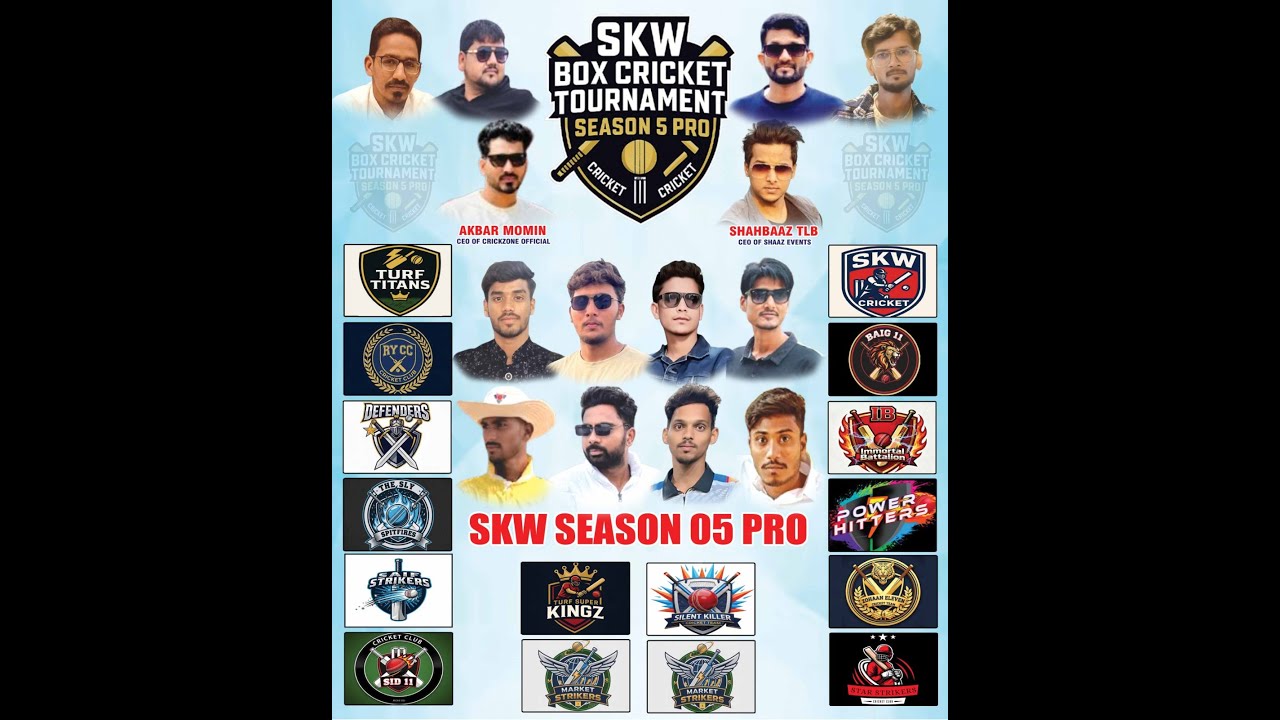 SKW Season 5 pro | LIVE on CrickZone Official