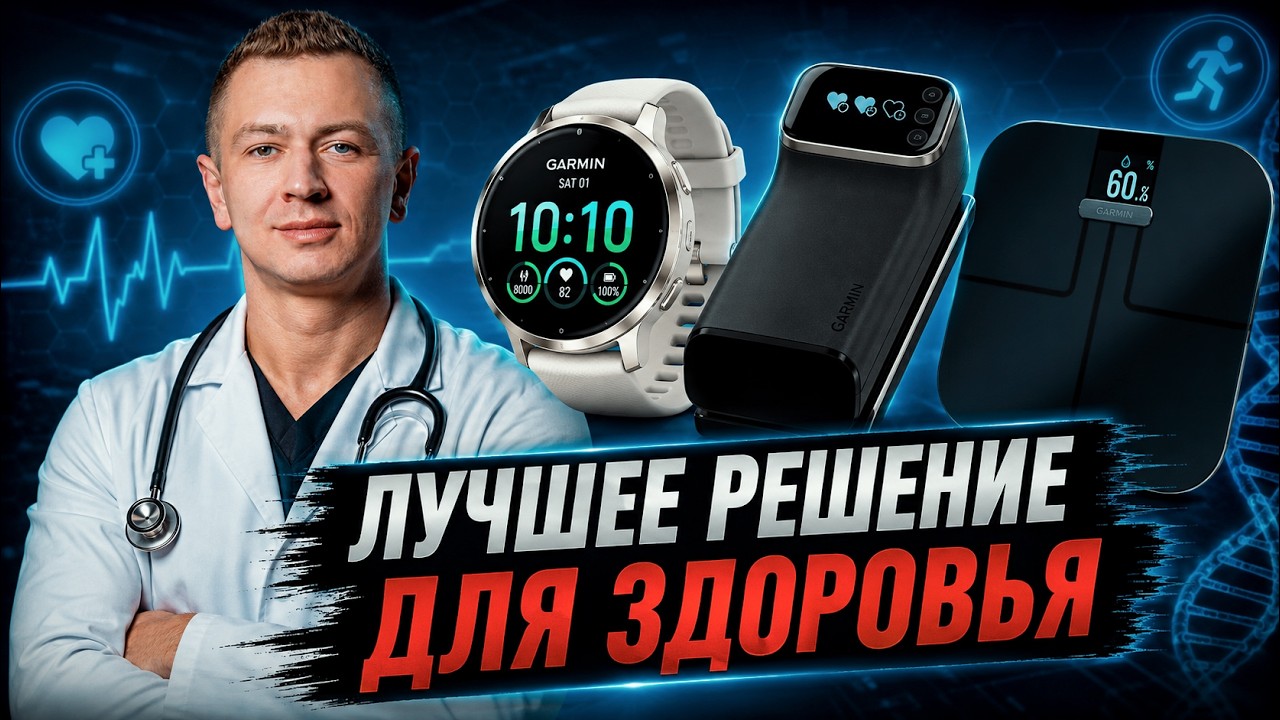 Следите за здоровьем с Garmin