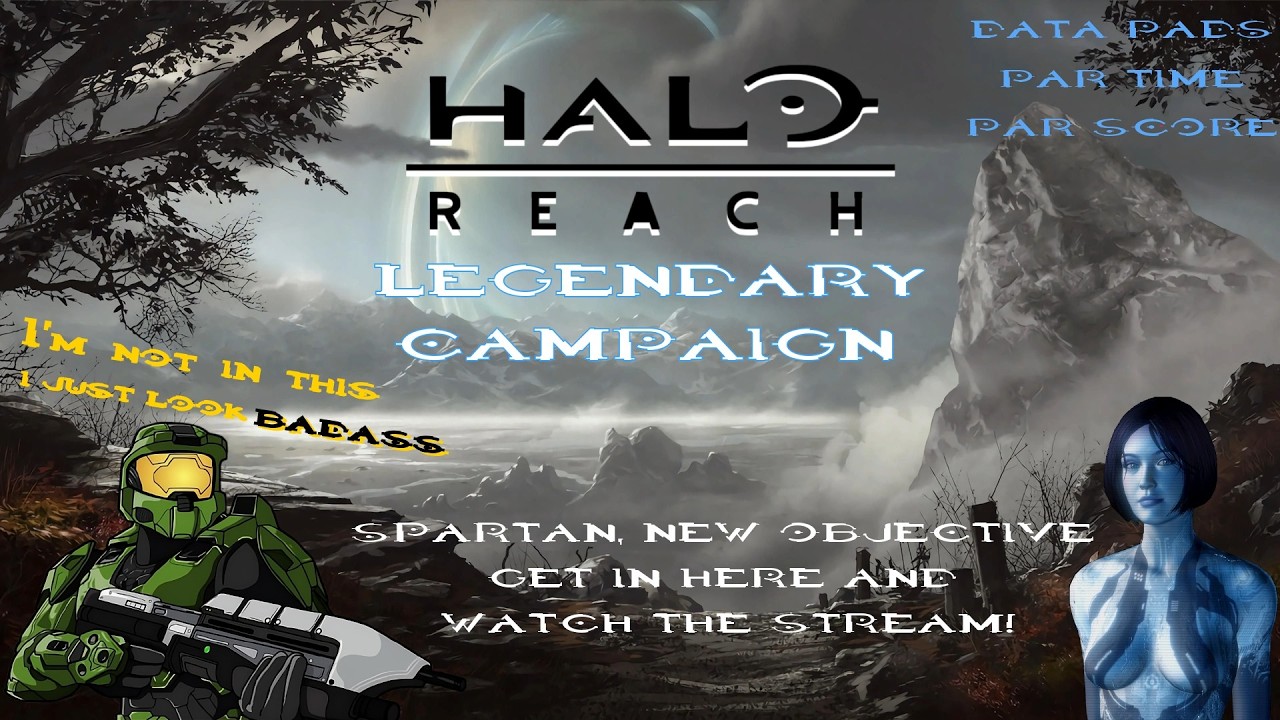 🔴LIVE! Halo Reach Playthrough | Emotionally Preparing to Suffer