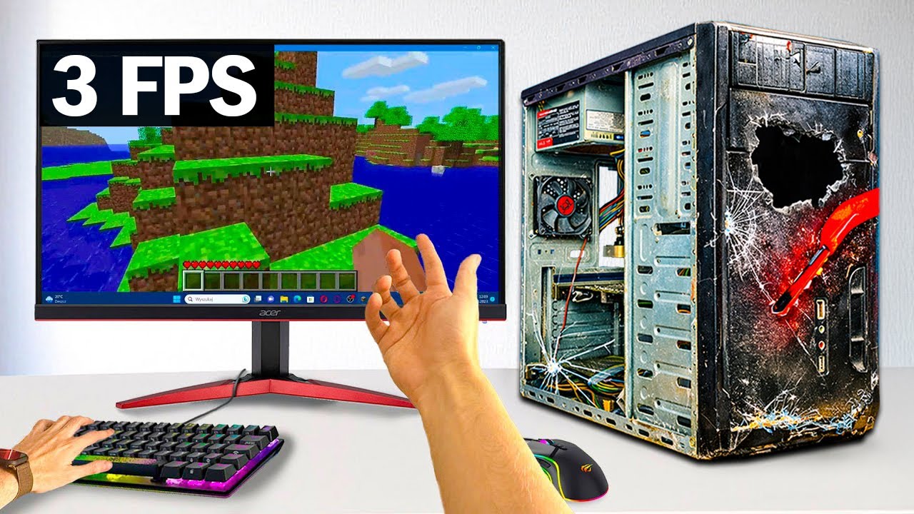 I Built The Absolute $20 Gaming PC For Minecraft?!