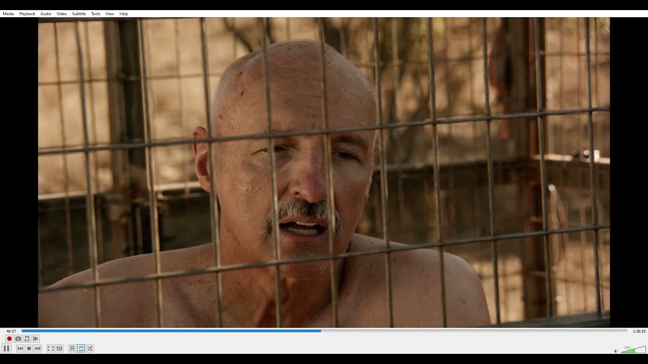 burt gummer loses his mind in cage