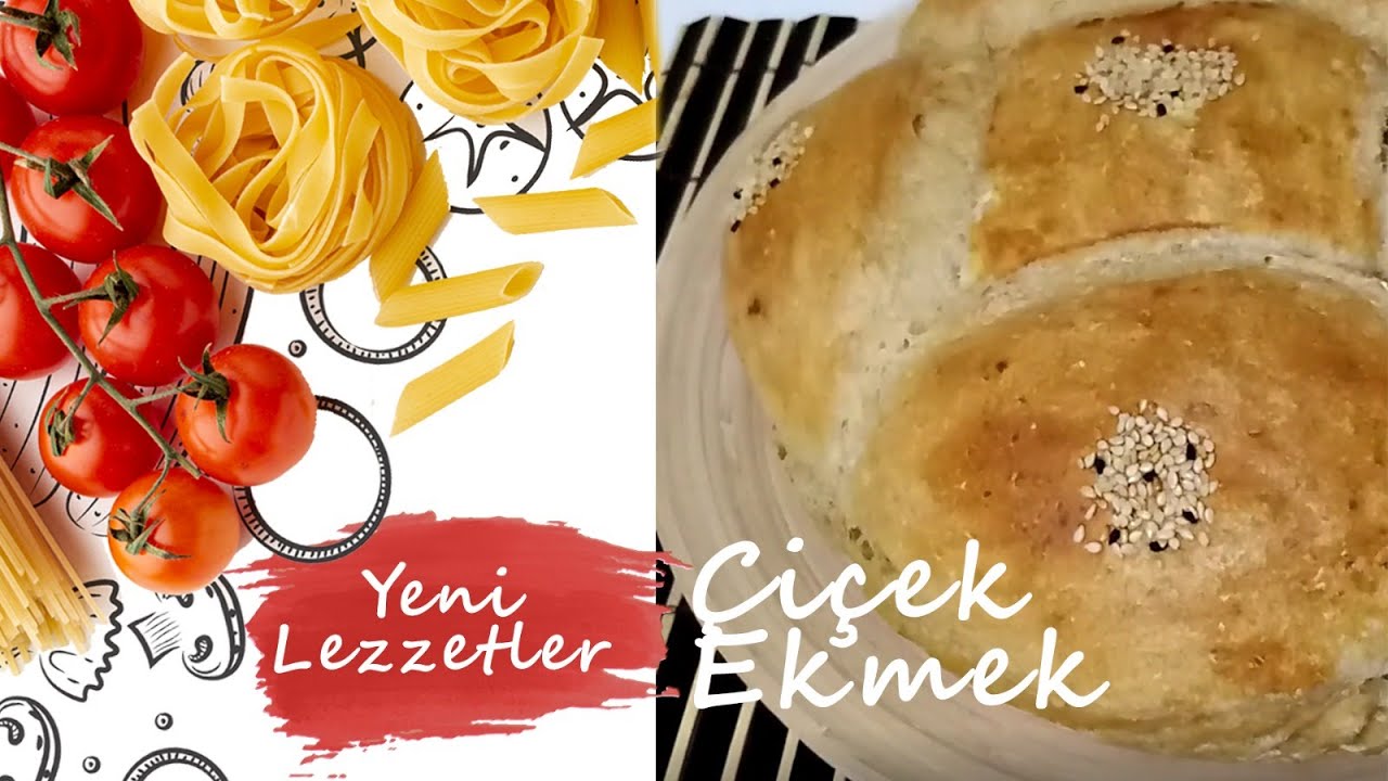 YUMUŞACIK ÇİÇEK EKMEK TARİFİ EV YAPIMI