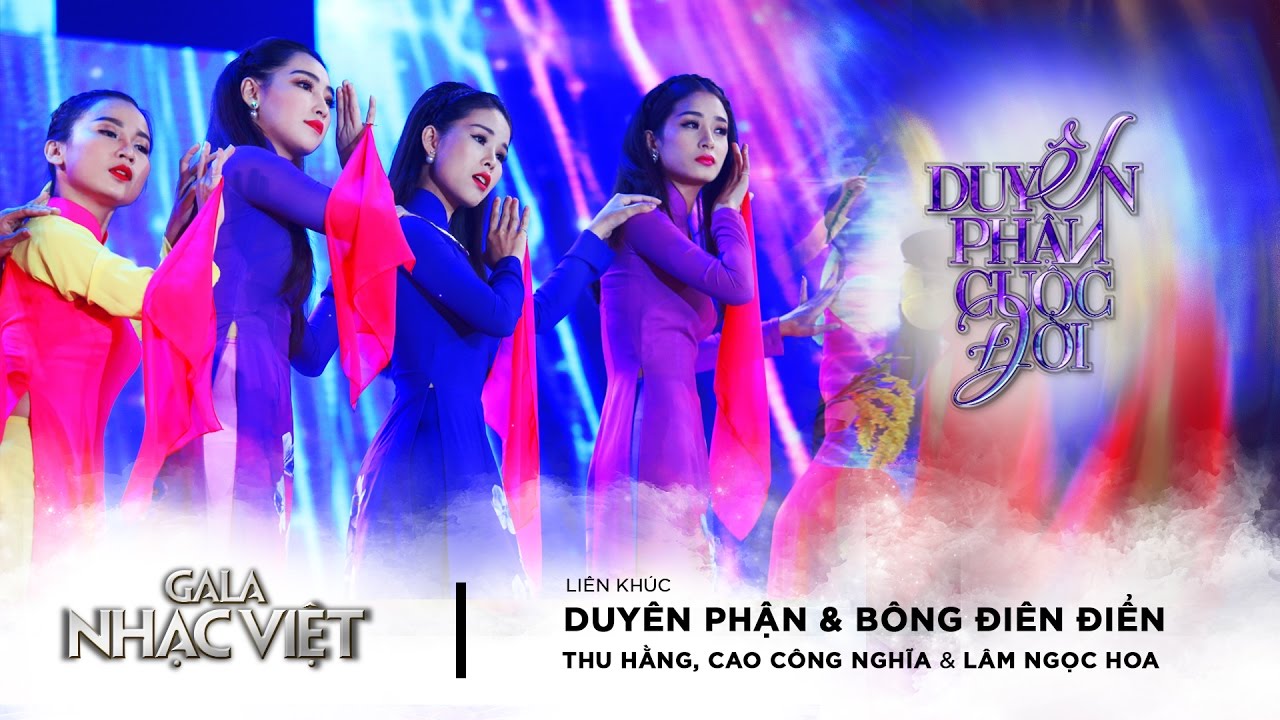 Liên khúc Duyên Phận & Bông Điên Điển - Thu Hằng, Cao Công Nghĩa, Lâm Ngọc Hoa | Gala Nhạc Việt 8