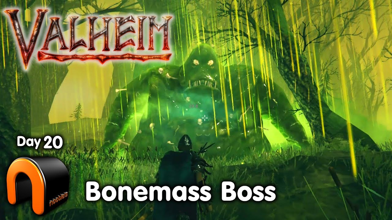 VALHEIM Bonemass Boss Fight DAY 20 #Valheim