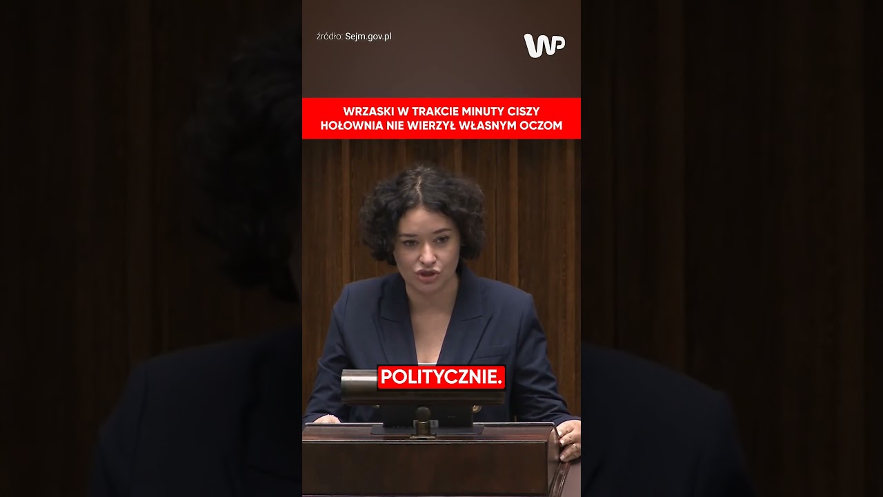 Wrzaski w trakcie minuty ciszy. Hołownia nie wierzył własnym oczom. Wstrzymał się od komentarza