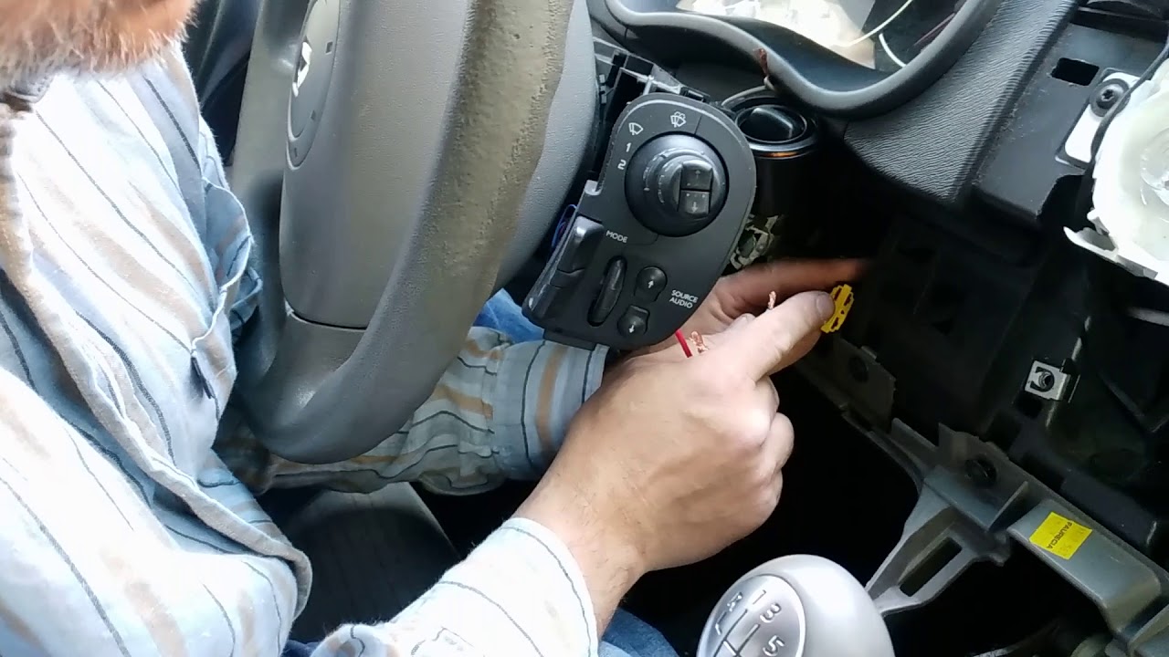 Как завести Renault без замка зажигания