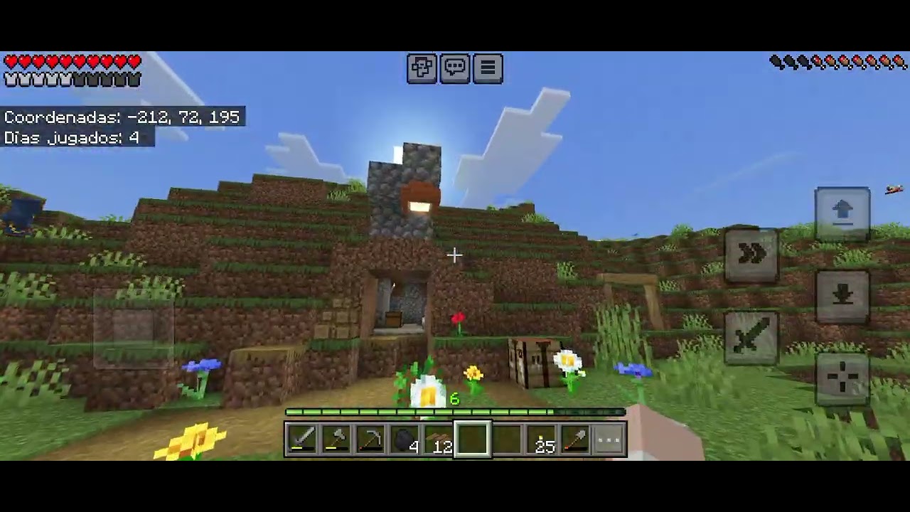 Capitulo 3 De La Base Que Haré en un futuro de este tremendo Mundo En Minecraft