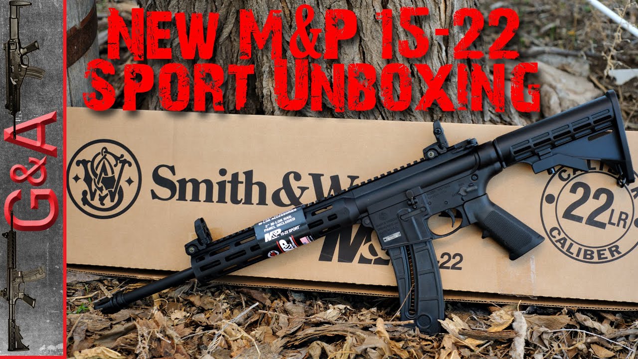 Новый M&P 15-22 Sport Unboxing Smith & Wesson