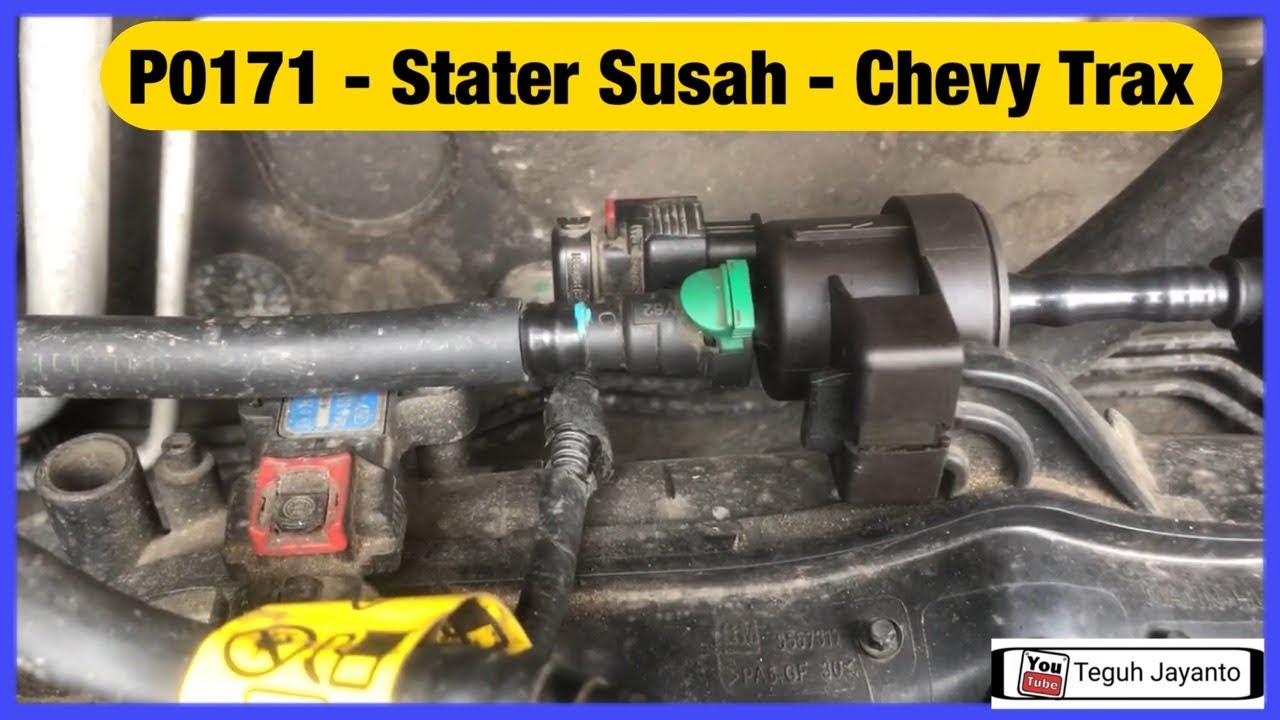 Mbengkel #60: Penggantian Canister Solenoid | DTC P0171 | Susah Stater | Chevrolet trax |@Om Febry