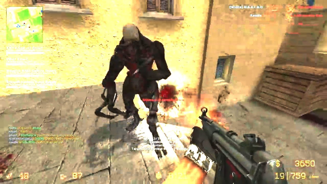 CSS: Zombie Riot Mod - zr_Dust2_v1 (1080p)
